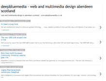 Tablet Screenshot of aberdeenwebdesign.blogspot.com