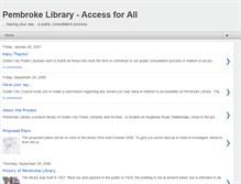 Tablet Screenshot of pembrokeaccess.blogspot.com
