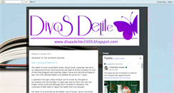 Desktop Screenshot of divasdelite2009.blogspot.com