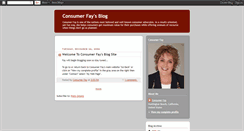 Desktop Screenshot of consumerfay.blogspot.com