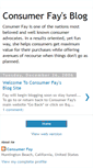 Mobile Screenshot of consumerfay.blogspot.com