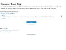 Tablet Screenshot of consumerfay.blogspot.com