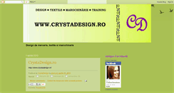 Desktop Screenshot of crystadesign.blogspot.com