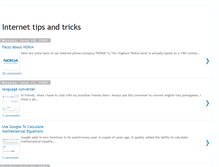 Tablet Screenshot of nettipsntricks.blogspot.com