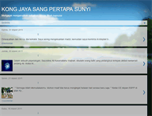 Tablet Screenshot of kongjaya.blogspot.com