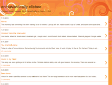 Tablet Screenshot of enthusiastically-ellebee.blogspot.com