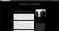 Desktop Screenshot of deathproj.blogspot.com