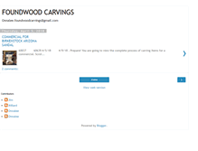 Tablet Screenshot of foundwoodcarvings.blogspot.com