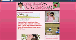 Desktop Screenshot of flyhomeladybug.blogspot.com
