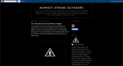 Desktop Screenshot of midwestxtremeoutdoors.blogspot.com