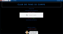 Desktop Screenshot of clubdefansdjcampe.blogspot.com