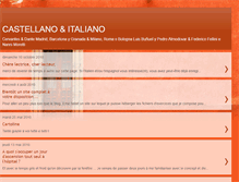 Tablet Screenshot of castellanoitaliano.blogspot.com