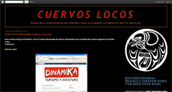 Desktop Screenshot of cuervosmontal.blogspot.com