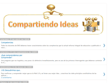 Tablet Screenshot of compartiendoideas5.blogspot.com