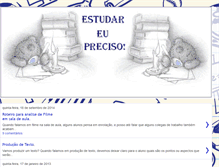 Tablet Screenshot of estudareupreciso.blogspot.com