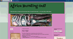 Desktop Screenshot of africaburstingout.blogspot.com