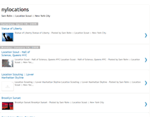 Tablet Screenshot of nylocations.blogspot.com