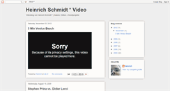 Desktop Screenshot of heinrichschmidt.blogspot.com