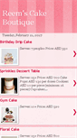 Mobile Screenshot of cake-boutique.blogspot.com