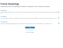 Tablet Screenshot of fractalmorphology.blogspot.com