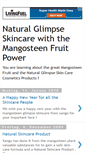 Mobile Screenshot of mangosteen-skincare.blogspot.com