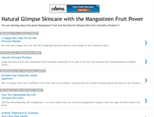 Tablet Screenshot of mangosteen-skincare.blogspot.com