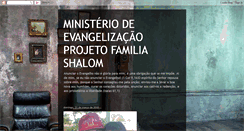 Desktop Screenshot of ministerioevangelizacao.blogspot.com