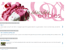 Tablet Screenshot of delectableedibles.blogspot.com