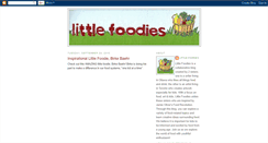 Desktop Screenshot of little-foodies.blogspot.com