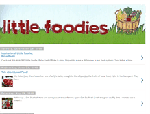 Tablet Screenshot of little-foodies.blogspot.com