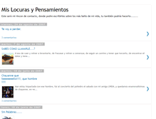 Tablet Screenshot of mislocurasypensamientos.blogspot.com