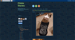 Desktop Screenshot of pibblediaries.blogspot.com