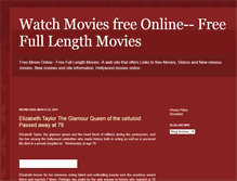 Tablet Screenshot of freemoviesonline4you.blogspot.com