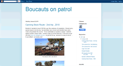 Desktop Screenshot of boucautsonpatrol.blogspot.com