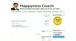 Desktop Screenshot of happynesscoach.blogspot.com