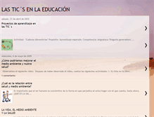 Tablet Screenshot of idaliaticsyeducacion.blogspot.com