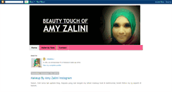 Desktop Screenshot of beautytouchofamyzalini.blogspot.com
