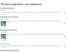 Tablet Screenshot of doreexperience.blogspot.com