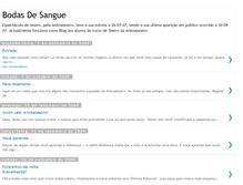 Tablet Screenshot of bodasdsangue.blogspot.com