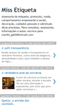 Mobile Screenshot of missetiqueta.blogspot.com
