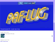 Tablet Screenshot of paf-lug.blogspot.com