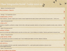 Tablet Screenshot of integracionsocialorca.blogspot.com