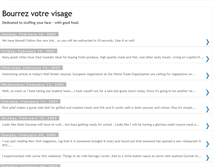 Tablet Screenshot of bourrezvisage.blogspot.com