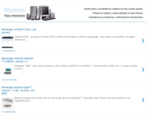 Tablet Screenshot of miltutoriales.blogspot.com