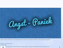 Tablet Screenshot of angst-paniek.blogspot.com