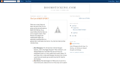 Desktop Screenshot of boomsticking.blogspot.com