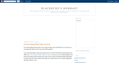 Desktop Screenshot of cblackburn.blogspot.com