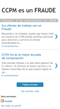 Mobile Screenshot of ccpm-fraude.blogspot.com