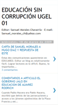 Mobile Screenshot of educacionsincorrupcionugel01.blogspot.com
