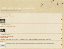 Tablet Screenshot of childlabourgoodorbad.blogspot.com